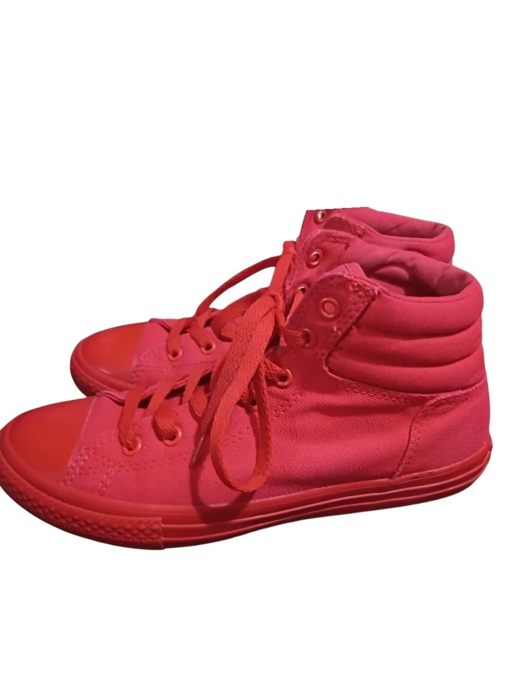 Converse Kids High-Top Sneakers in Red